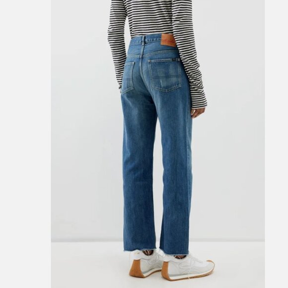 Chimala  Selvedge straight-leg jeans, size 26 - Picture 3 of 7